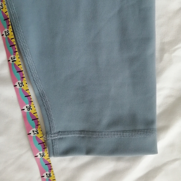 NWT Lululemon Plus Size Wunder Under High Rise 28" Leggings in Chambray Blue 14 - Picture 15 of 16